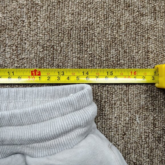 BOLONGARO TREVOR Sport Cloth Shorts Men's Medium Gray Drawstring Cotton Blend - Picture 9 of 11